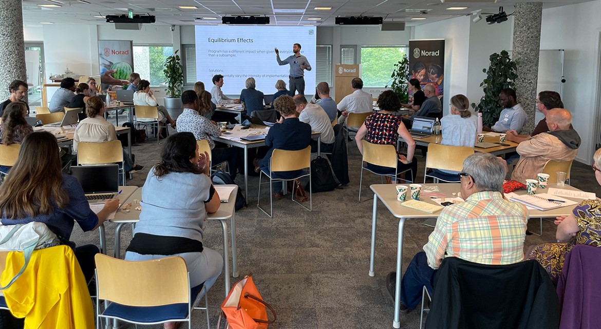 Photo from the Impact Evaluation Incubator 2022