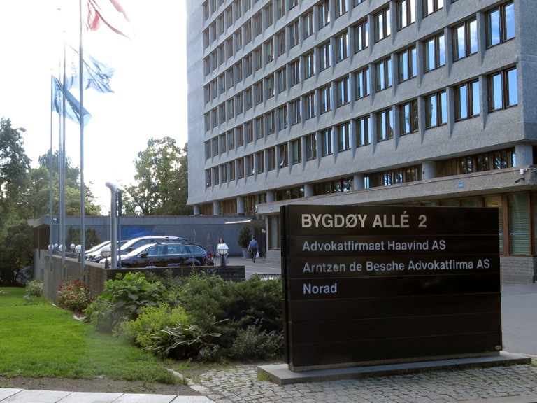 Norad holder til i Bygdøy allé 2, 0257 Oslo