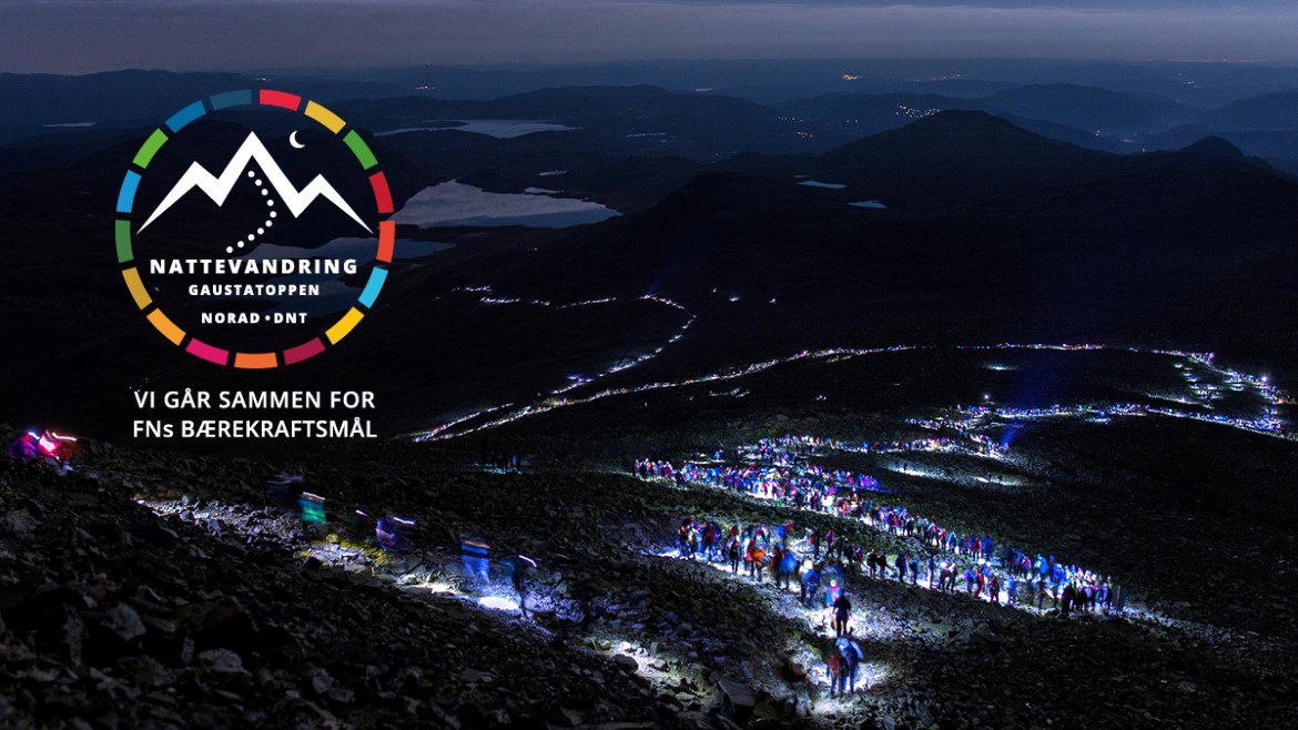 Nattevandring opp Gaustatoppen 2016