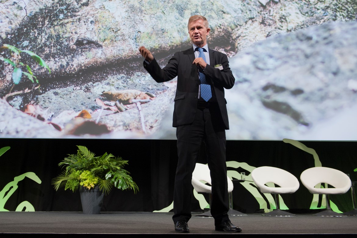 Erik Solheim under Oslo Redd Exchange 2016