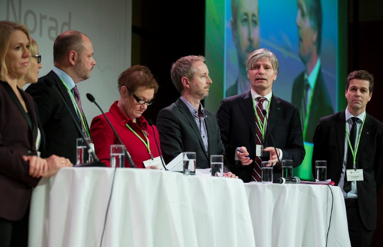Norad-konferansen 2013 Stortingspanel
